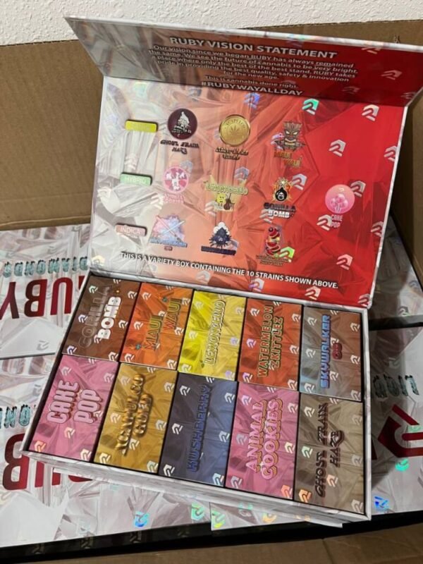 2g rubys BOX (ALL FLAVORS )