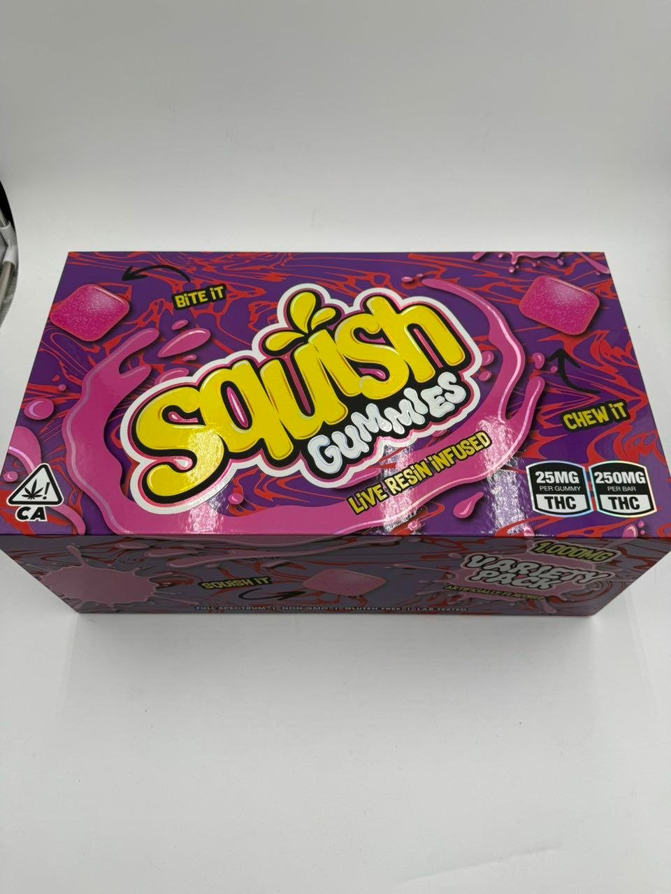 Squish Gummies Live Resin Infused 1000mg Edibles - Image 5